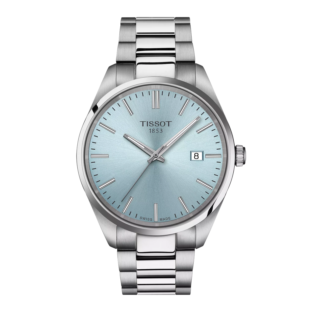 Front view of the watch Tissot PR 100 40mm
