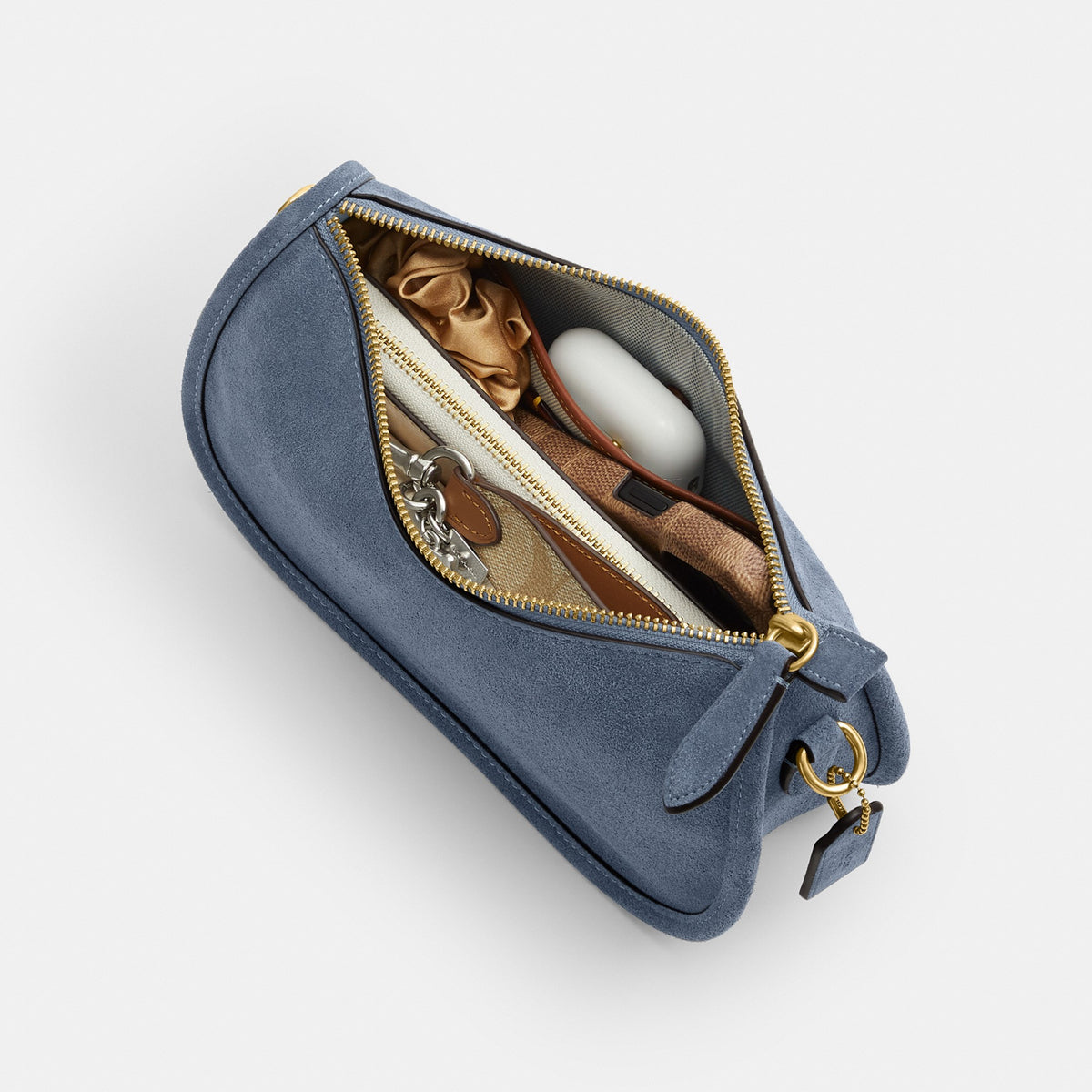 Coach Waverly Bag - Brass/Light Denim (Women's)