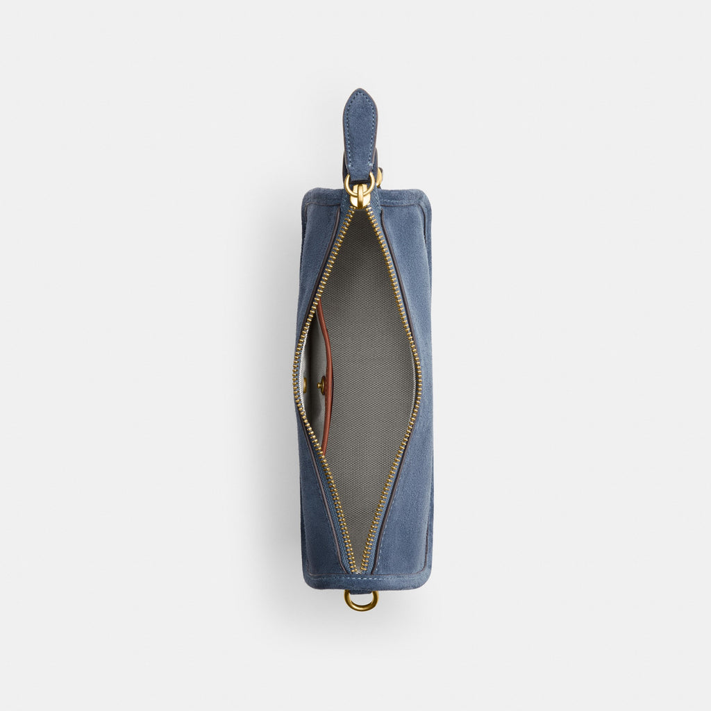 Coach Waverly Bag - Brass/Light Denim (Women's)