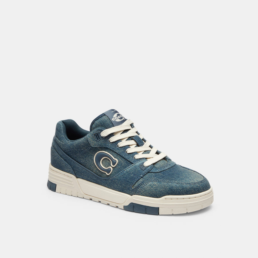 Coach Soho Sneaker In Loved Denim - Denim (Women's)
