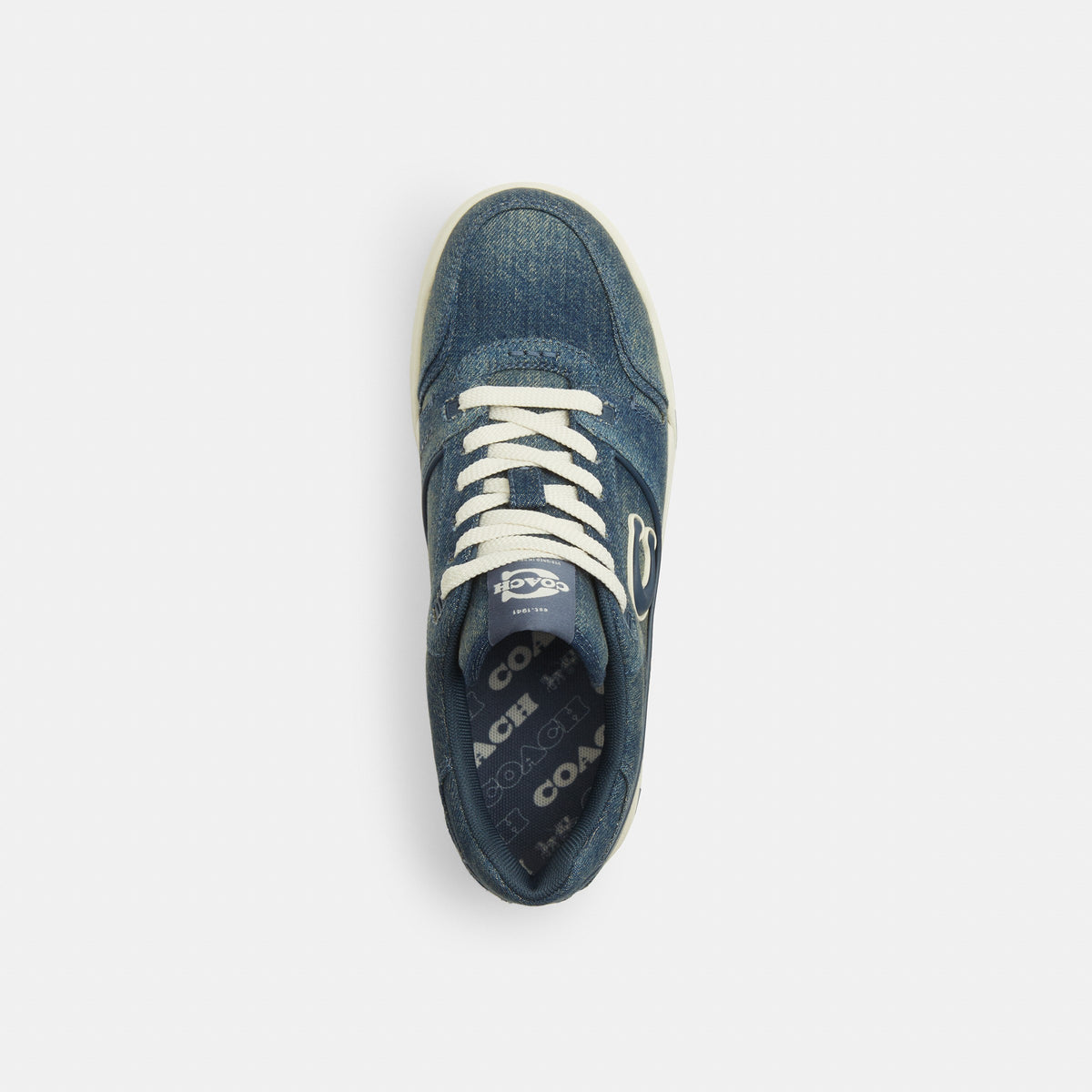 Coach Soho Sneaker In Loved Denim - Denim (3)