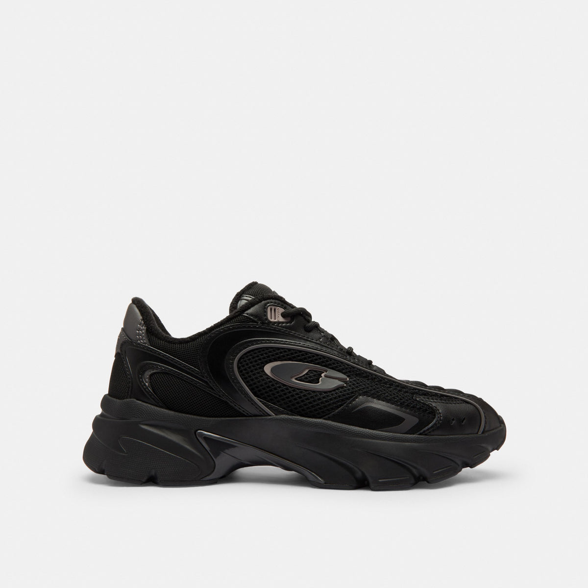 Coach Bolt Runner Sneaker - Black/Chalk (Men's)