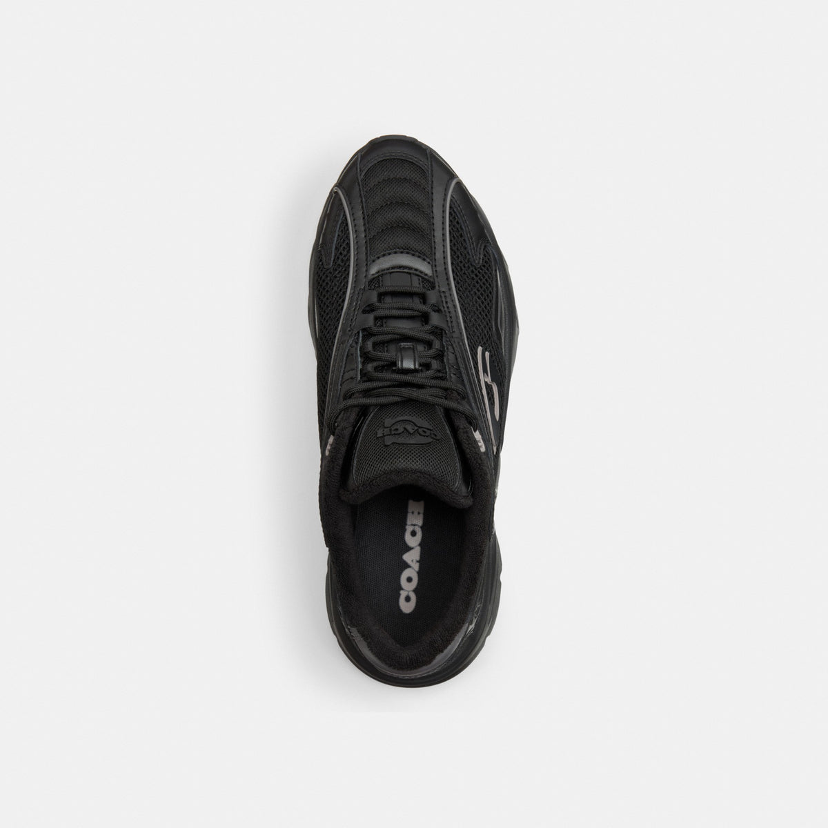 Coach Bolt Runner Sneaker - Black/Chalk (Men's)