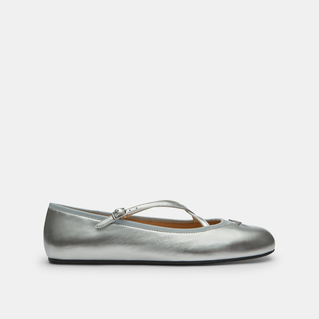 Coach Phoebe Ballet Flat - Silver (2)