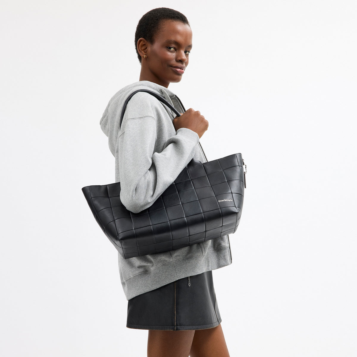 Coach Alter/Ego Large Tote Bag - Black (4)