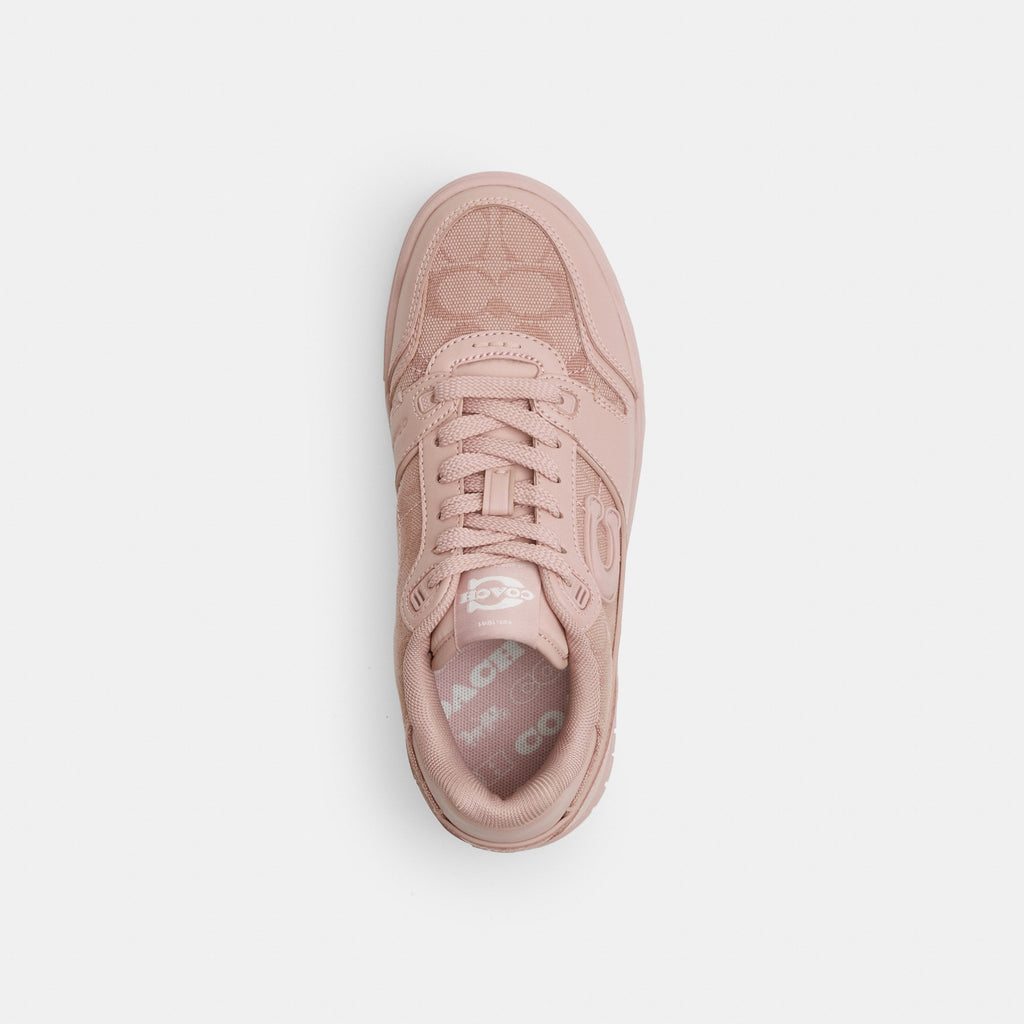 Coach Soho Sneaker With Signature Jacquard Canvas - Carnation (Women's)
