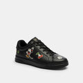 Coach Disney X Coach High Line Sneaker With Sticker Print - Black Multi/Silver