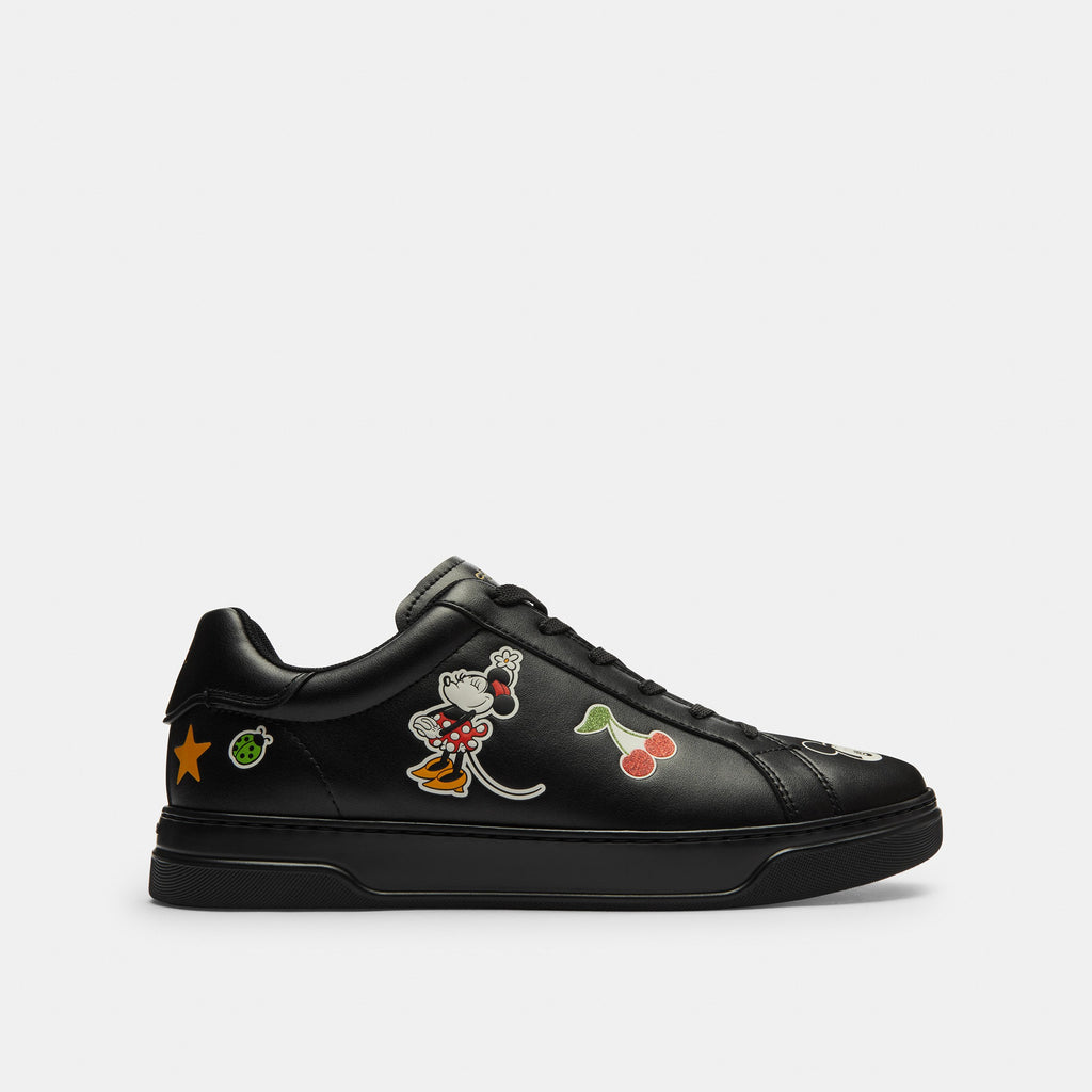 Coach Disney X Coach High Line Sneaker With Sticker Print - Black Multi/Silver (2)