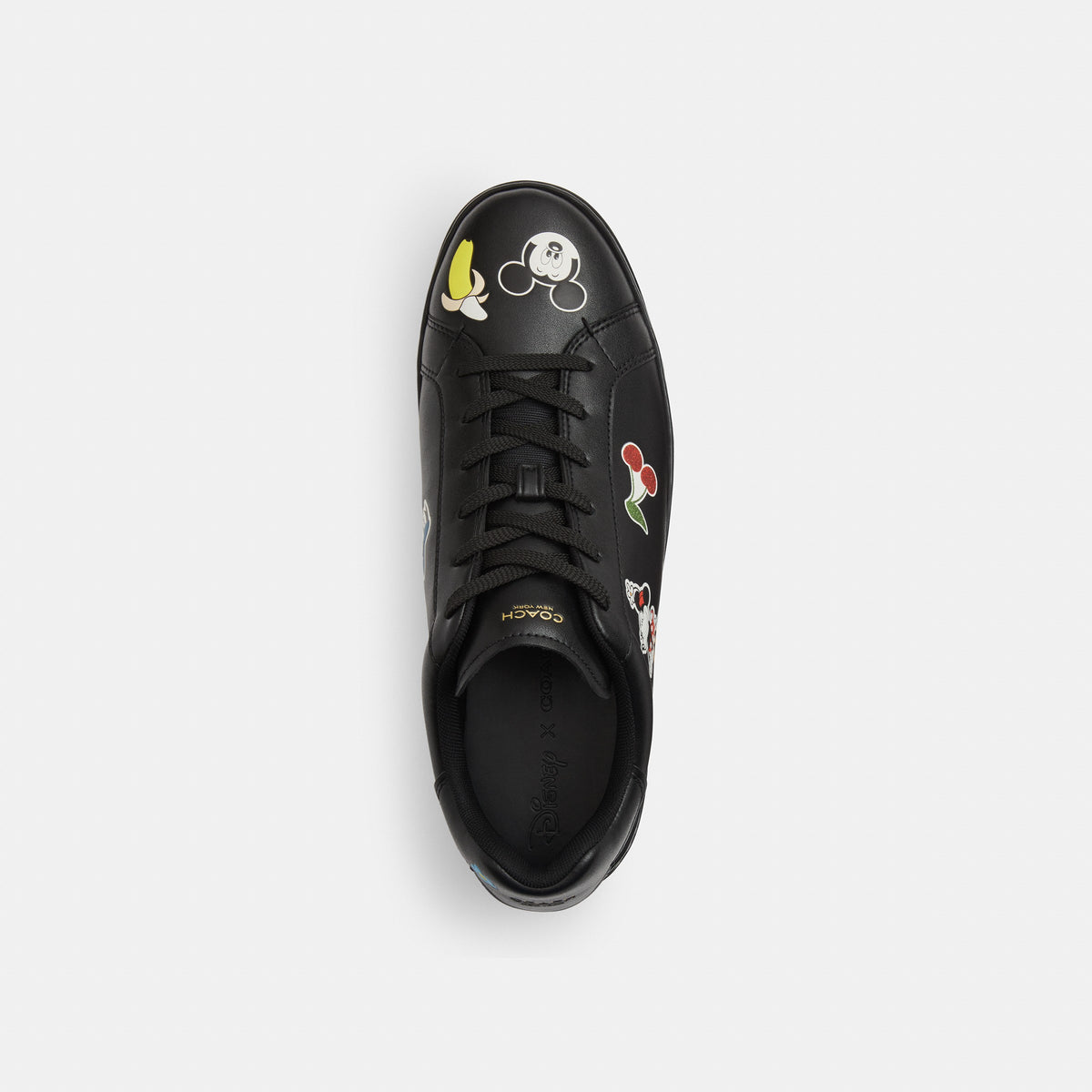 Coach Disney X Coach High Line Sneaker With Sticker Print - Black Multi/Silver (3)