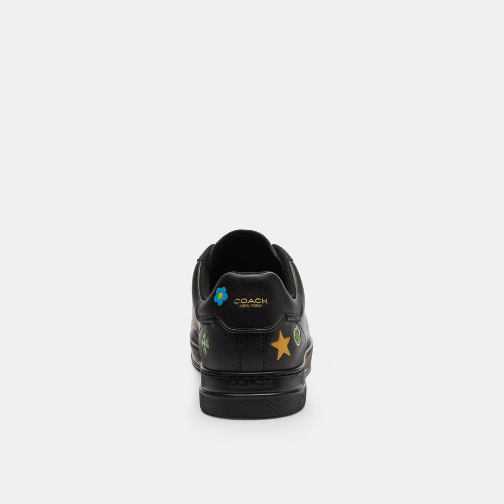 Coach Disney X Coach High Line Sneaker With Sticker Print - Black Multi/Silver (4)
