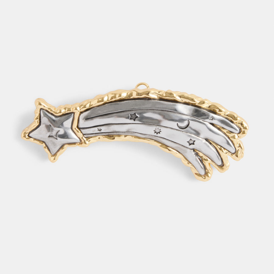 Coach Shooting Star Earring - Gold/Silver (Women's)
