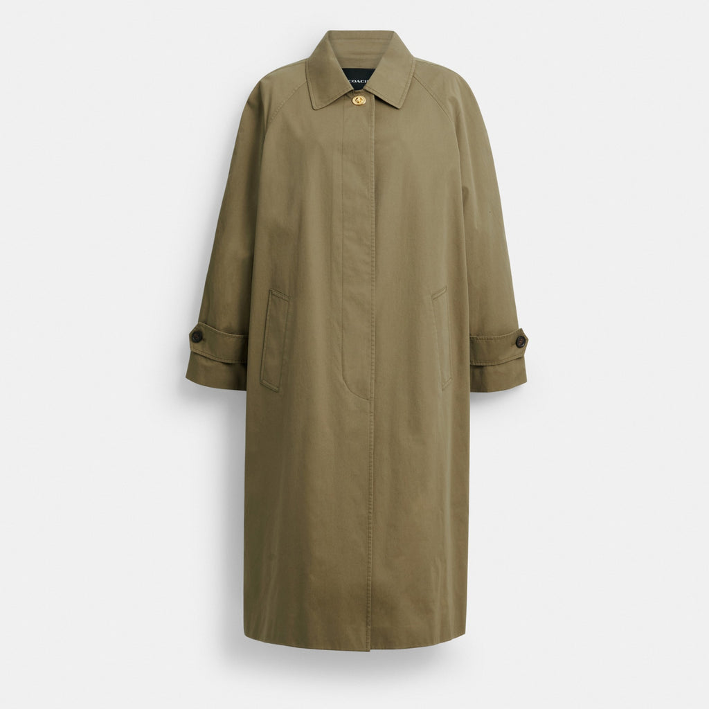 Coach Lightweight Trench Coat - Ash (Women's)