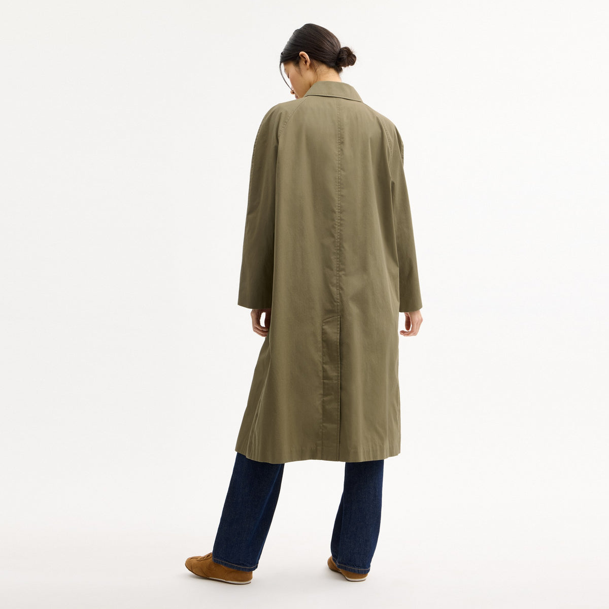 Coach Lightweight Trench Coat - Ash (Women's)