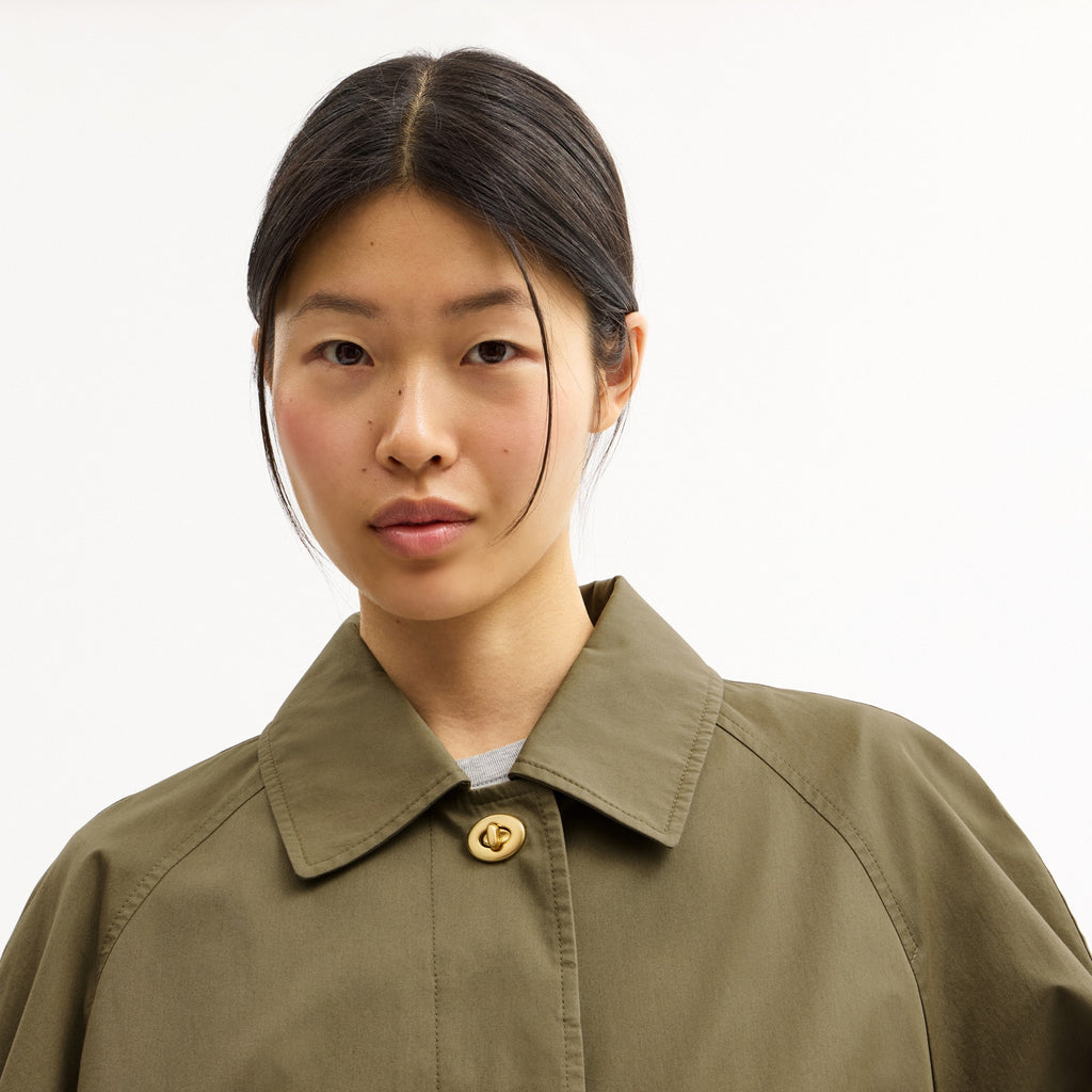 Coach Lightweight Trench Coat - Ash (Women's)