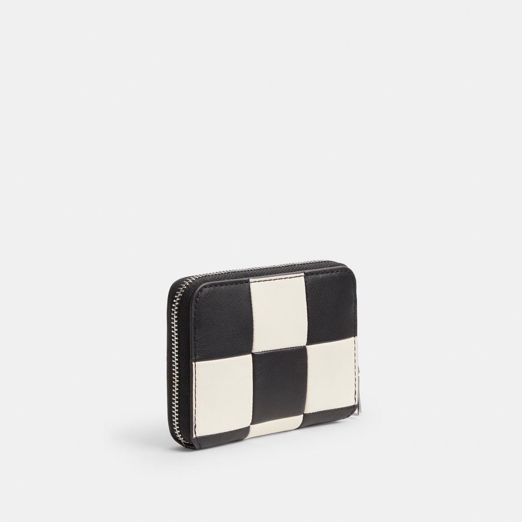 Coach Alter/Ego Zip Around Wallet - Black/Chalk (Women's)