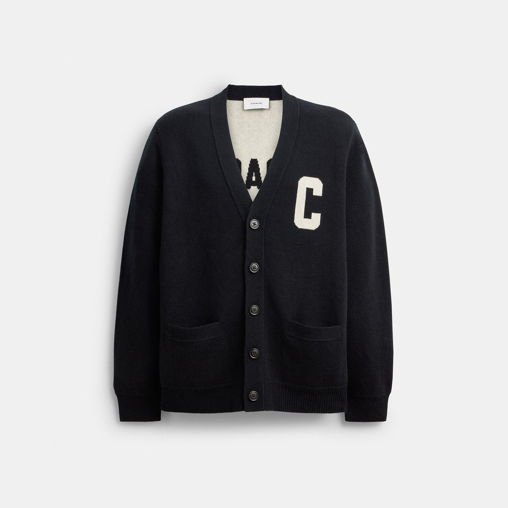Coach Cardigan - Black