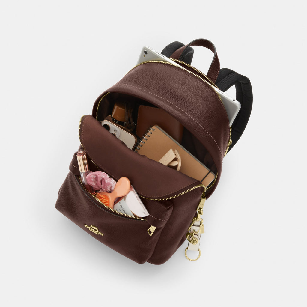 Coach Taylor Small Backpack - Gold/Maple (Women's)