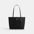 Coach Medium City Tote Bag - Gold/Black (Women's)
