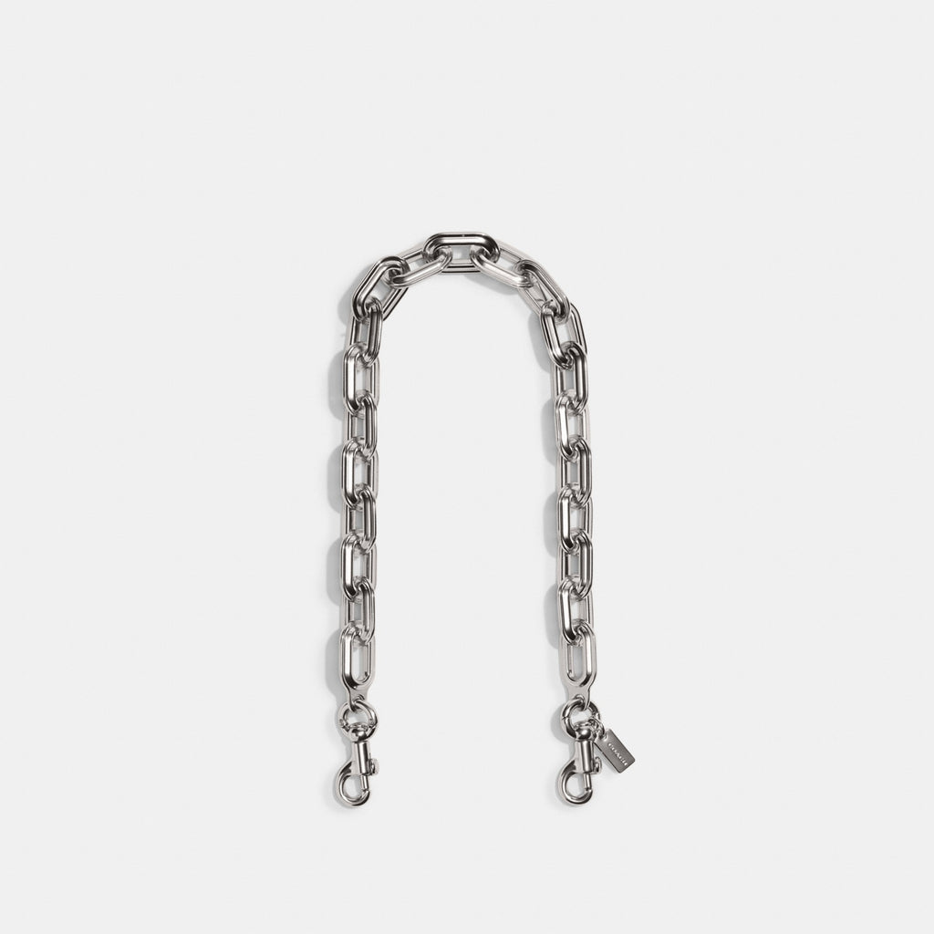 Coach Link Chain Strap - Silver (Women's)