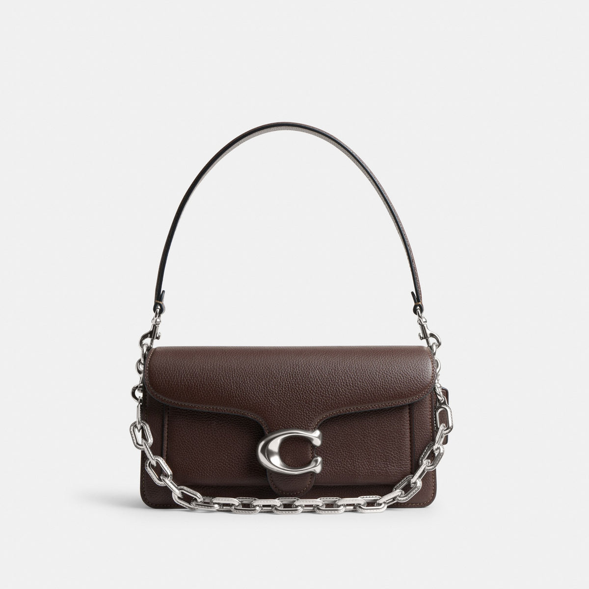 Coach Link Chain Strap - Silver (Women's)