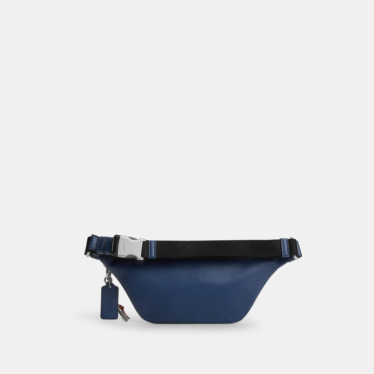 Coach Warren Mini Belt Bag With Charms - Silver/Deep Blue (4)