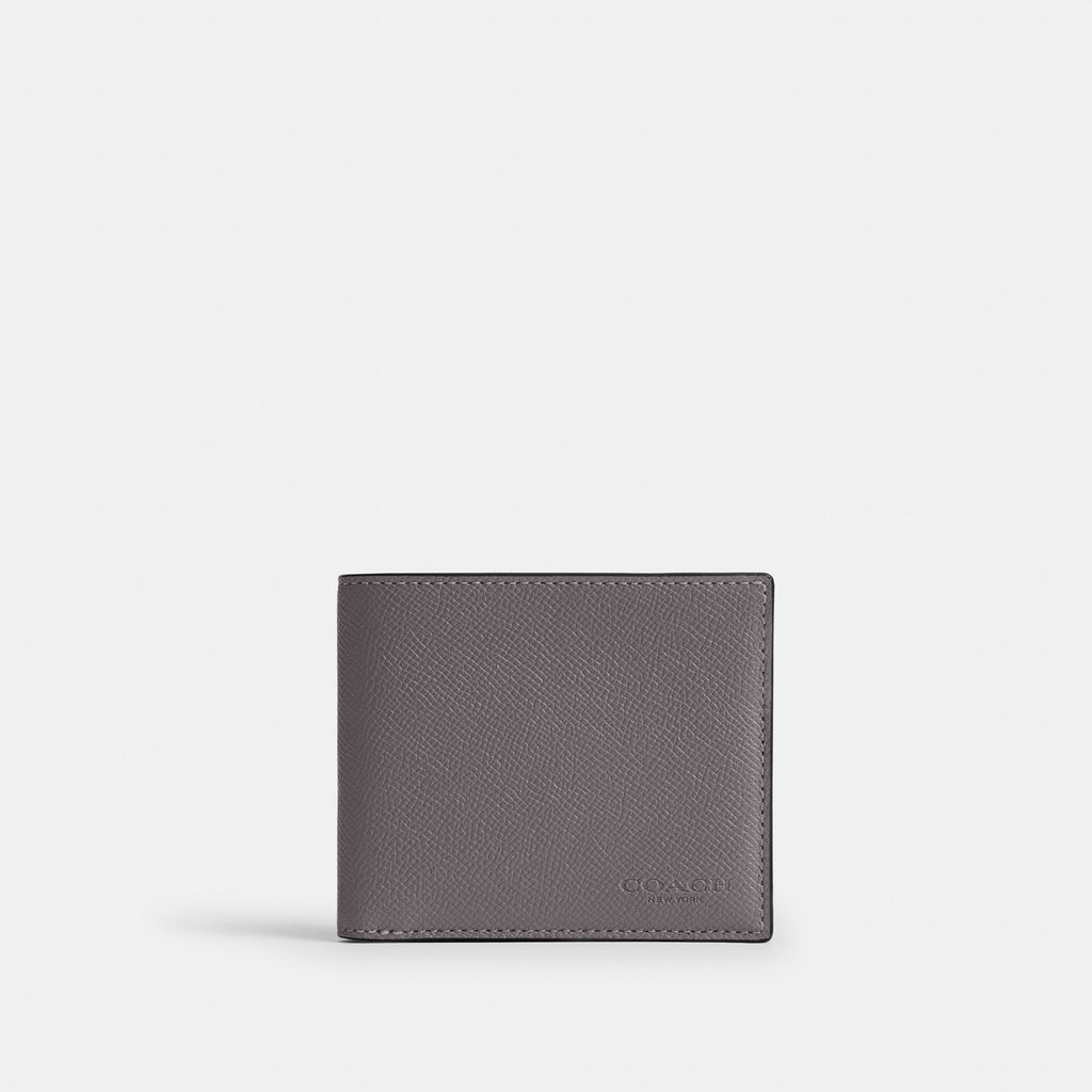 Coach ID Billfold Wallet - Graphite Gray (Men's)