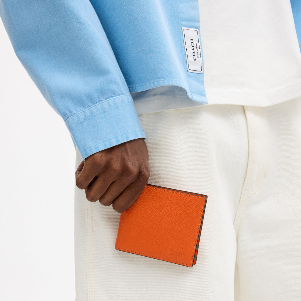 Coach ID Billfold Wallet - Spice Orange (Men's)