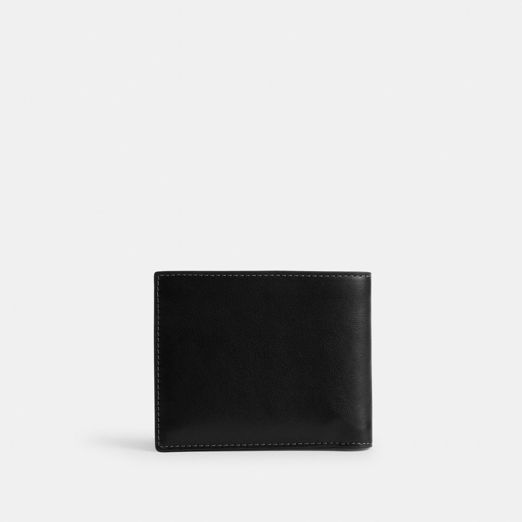 Coach 3-In-1 Wallet With Ellie Graphic - Black