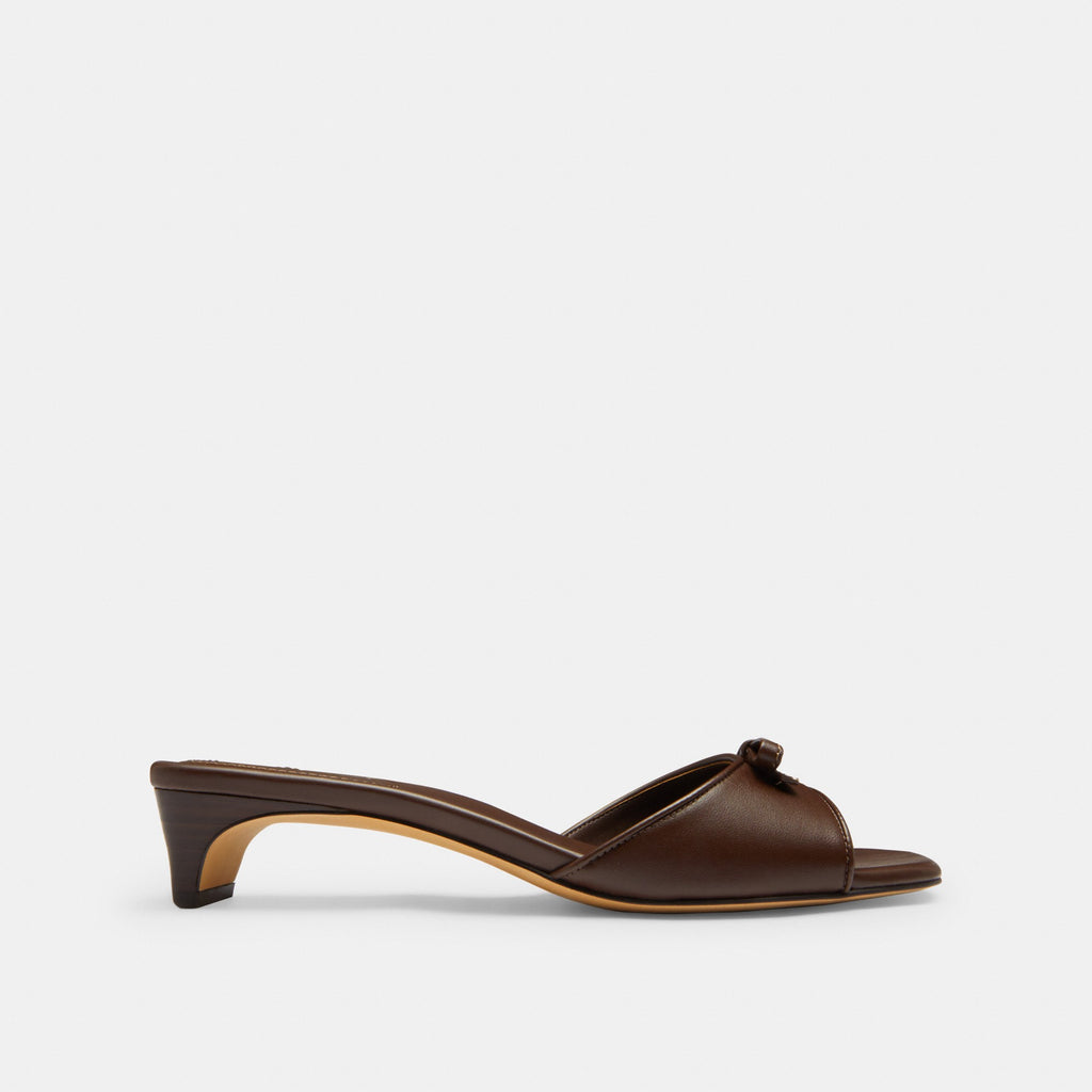 Coach Bow Kitten Heel Sandal - Maple (Women's)