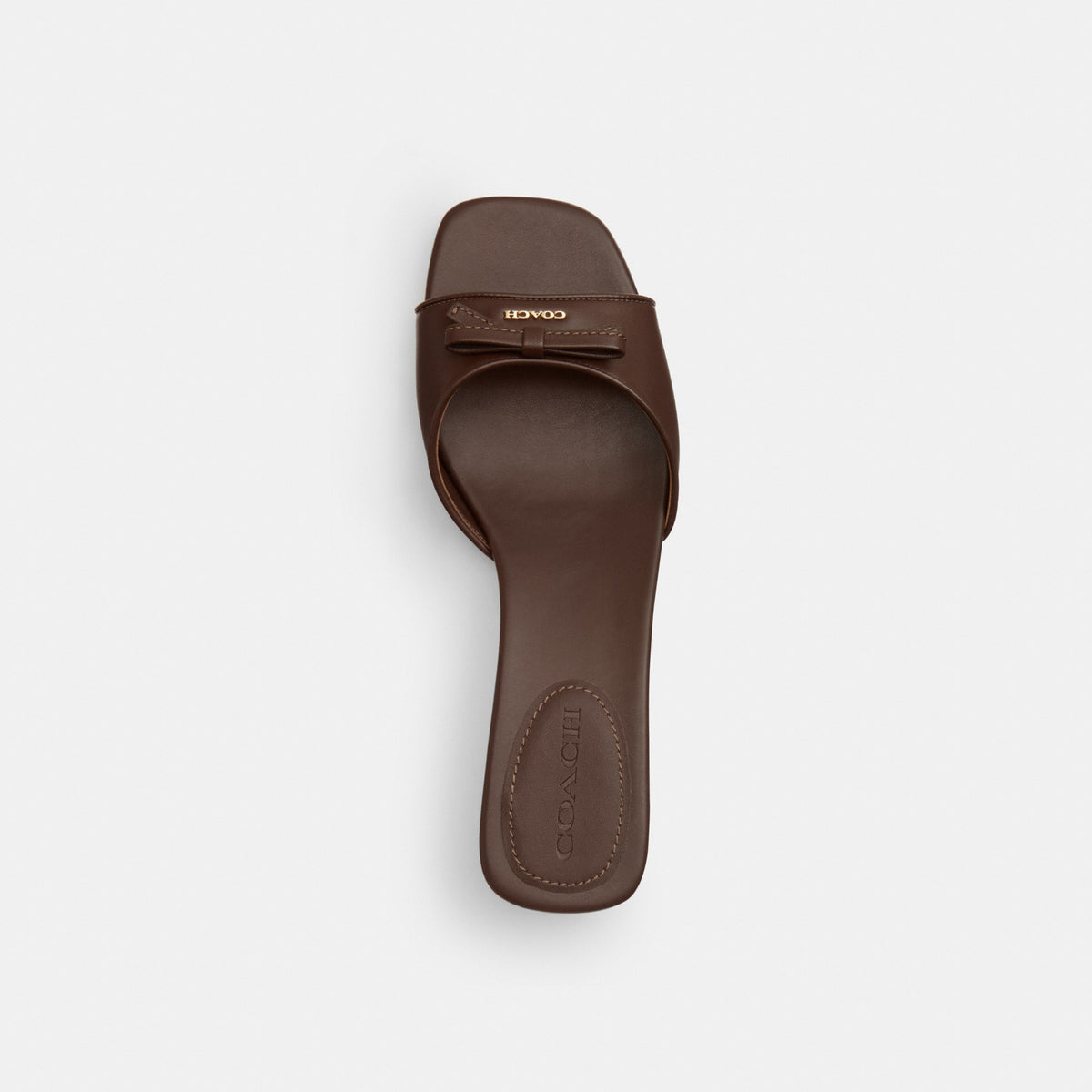 Coach Bow Kitten Heel Sandal - Maple (Women's)