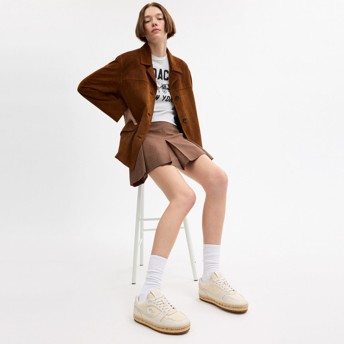Coach Soho Espadrille Sneaker - Chalk (Women's)