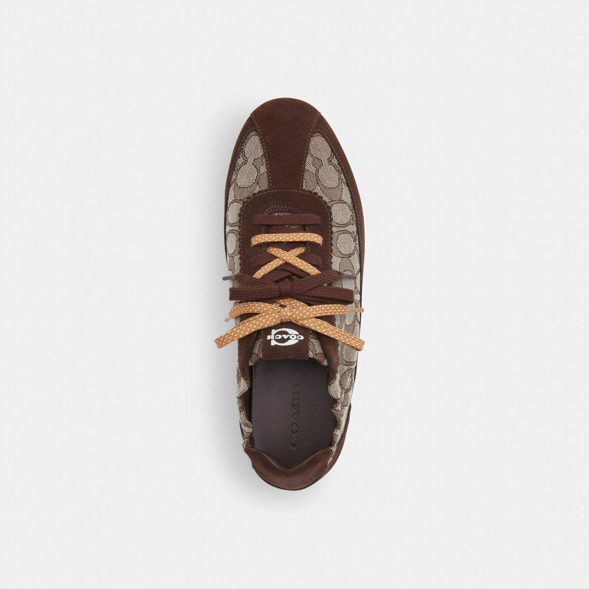 Coach Soft Sneaker In Signature Jacquard - Maple/Oak (Men's)