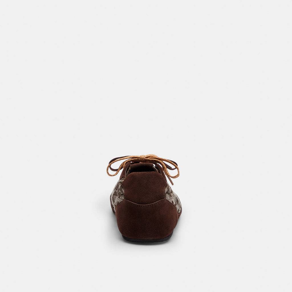Coach Soft Sneaker In Signature Jacquard - Maple/Oak (Men's)
