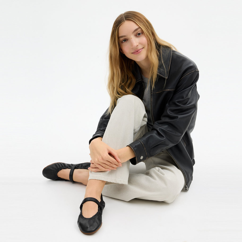 Coach Mary Jane Sneaker - Black (Women's)
