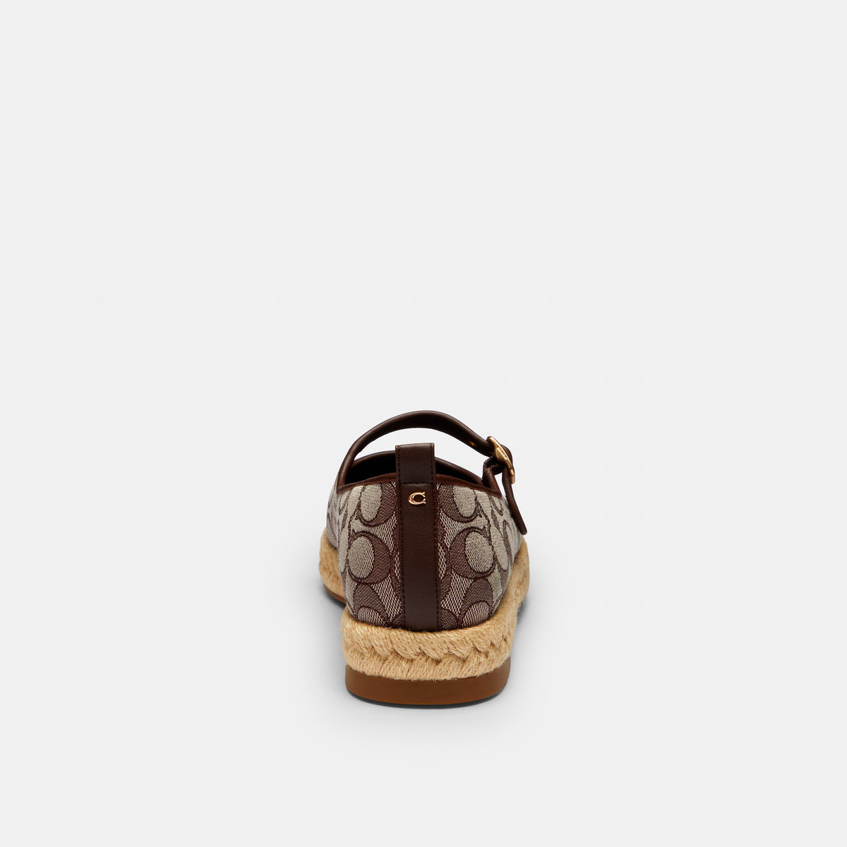 Coach Mary Jane Espadrille In Signature Jacquard - Oak/Maple (4)