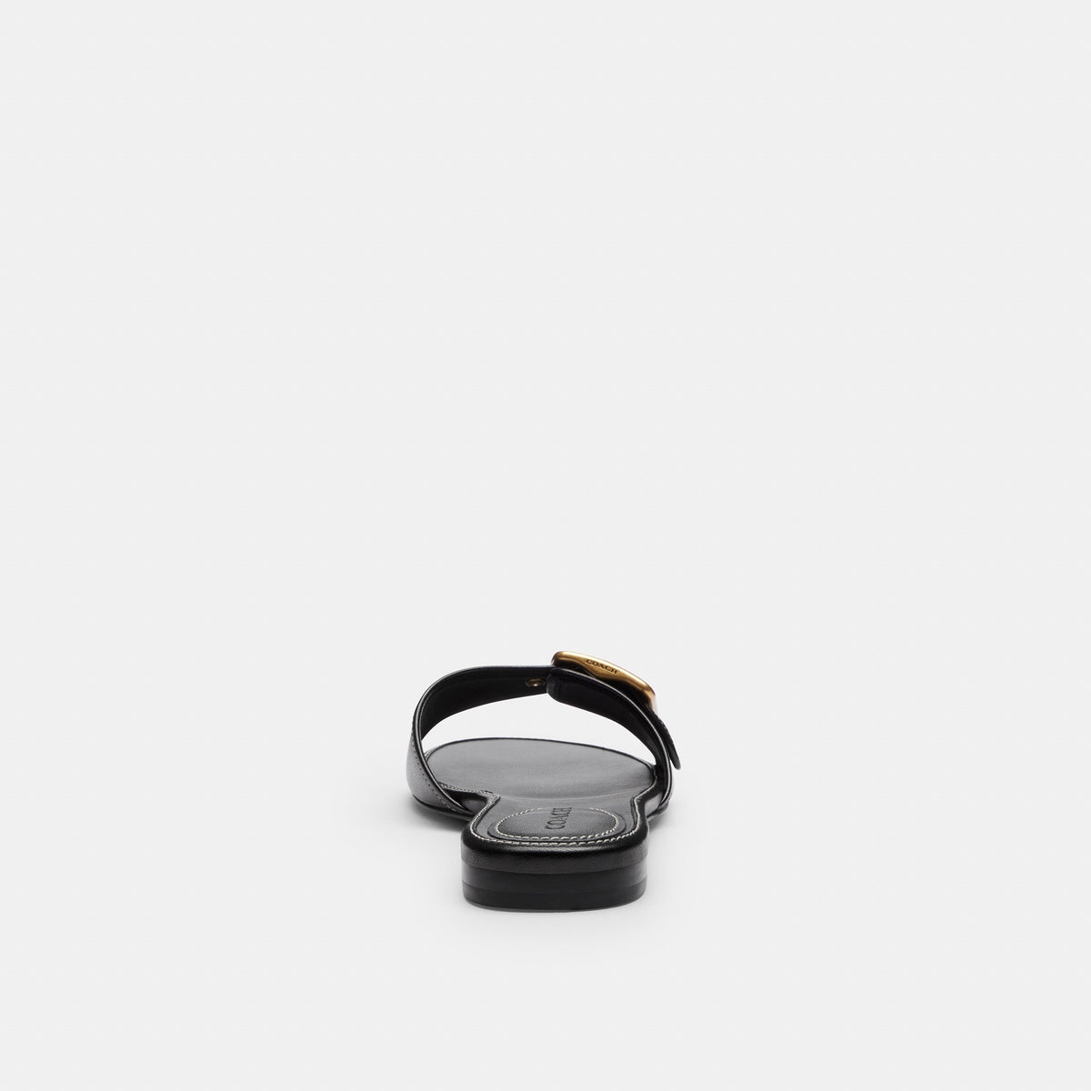 Coach Margot Flat Sandal - Black (4)