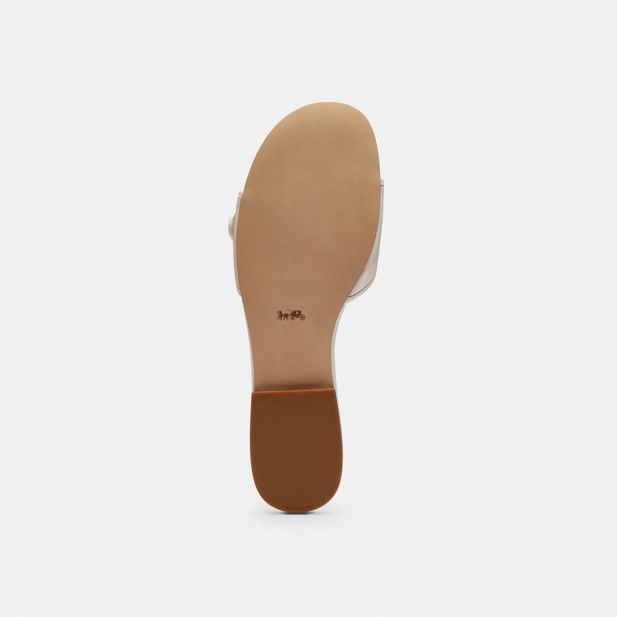 Coach Margot Flat Sandal - Chalk (5)