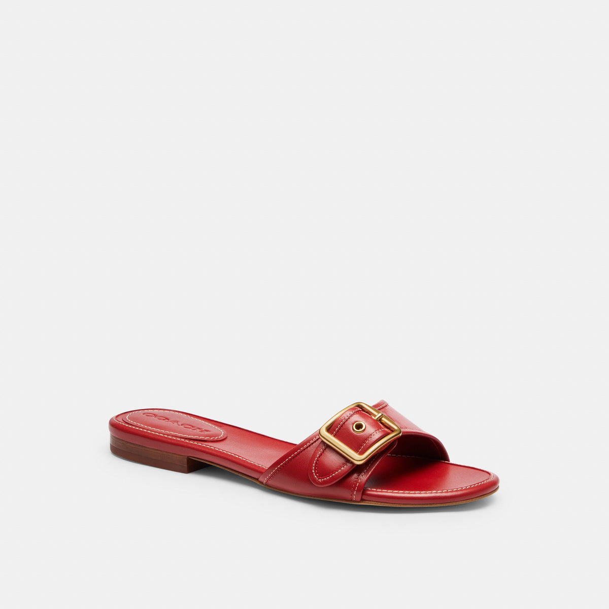 Coach Margot Flat Sandal - Poppy