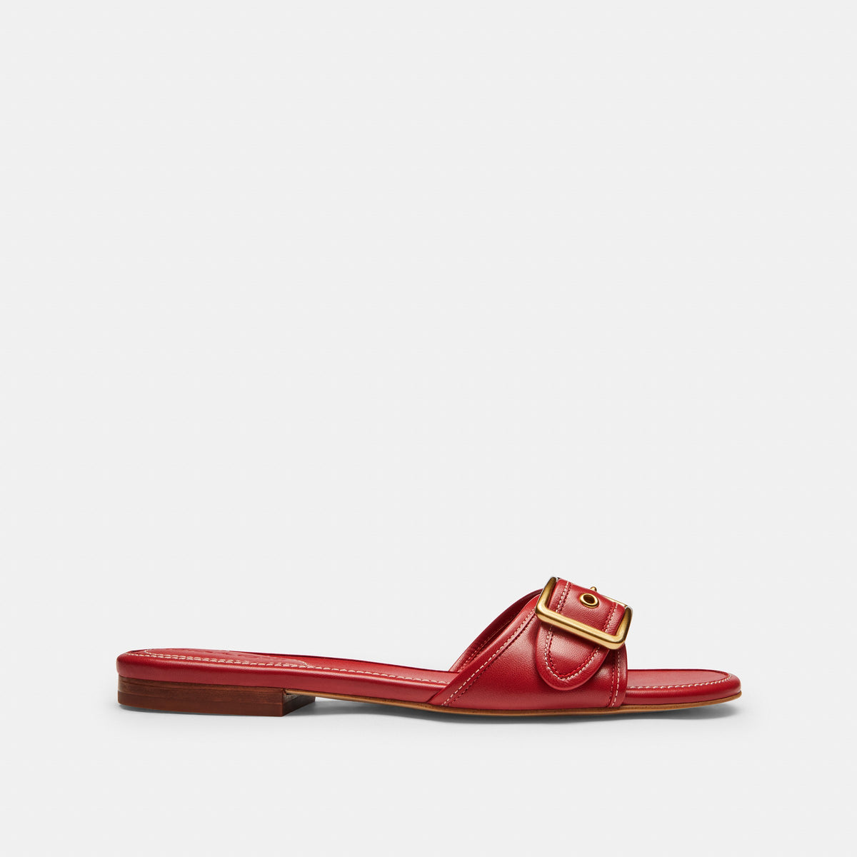 Coach Margot Flat Sandal - Poppy (2)