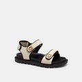 Coach Brynn Sandal - Chalk & Black (Women's)