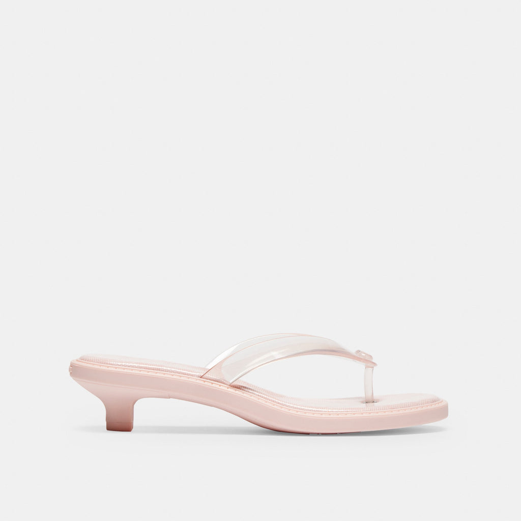 Coach Jelly Thong Sandal In Signature - Candy Pink (Women's)
