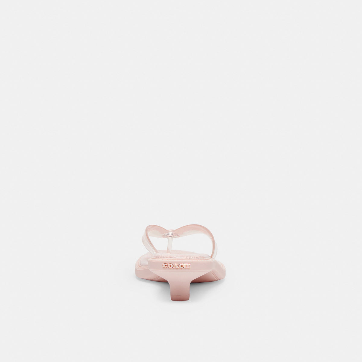 Coach Jelly Thong Sandal In Signature - Candy Pink (Women's)