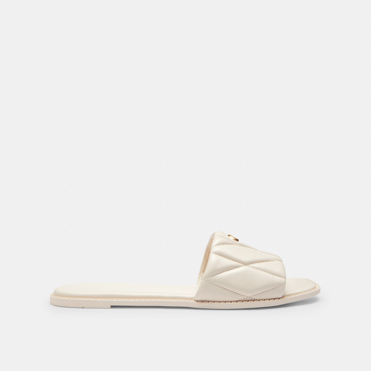 Coach Holly Sandal With Quilting - Chalk (2)