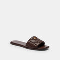 Coach Holly Sandal With Quilting - Maple