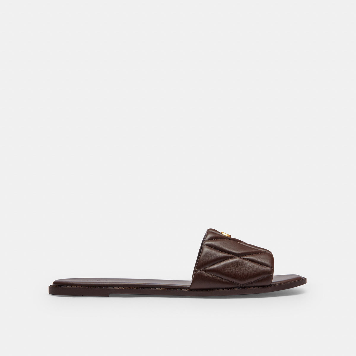Coach Holly Sandal With Quilting - Maple (2)