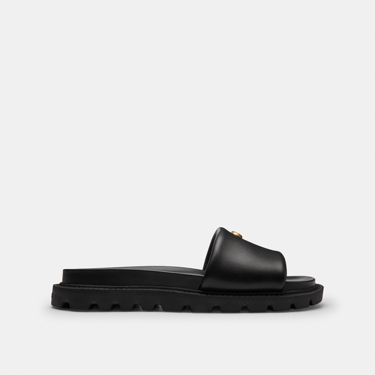 Coach Brynn Slide Sandal - Black (2)