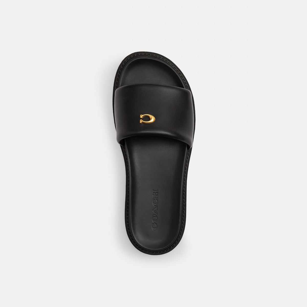 Coach Brynn Slide Sandal - Black (3)