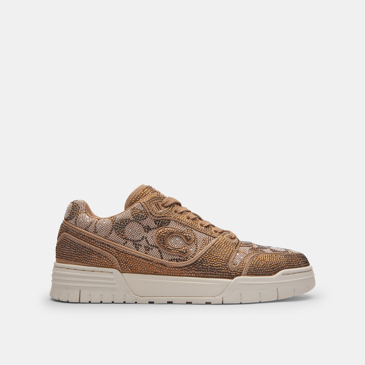 Coach Soho Sneaker In Crystal Signature Jacquard - Antelope (2)