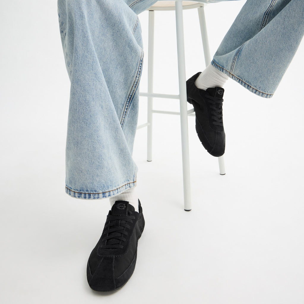 Coach Soft Sneaker In Signature Nylon - Black (Men's)