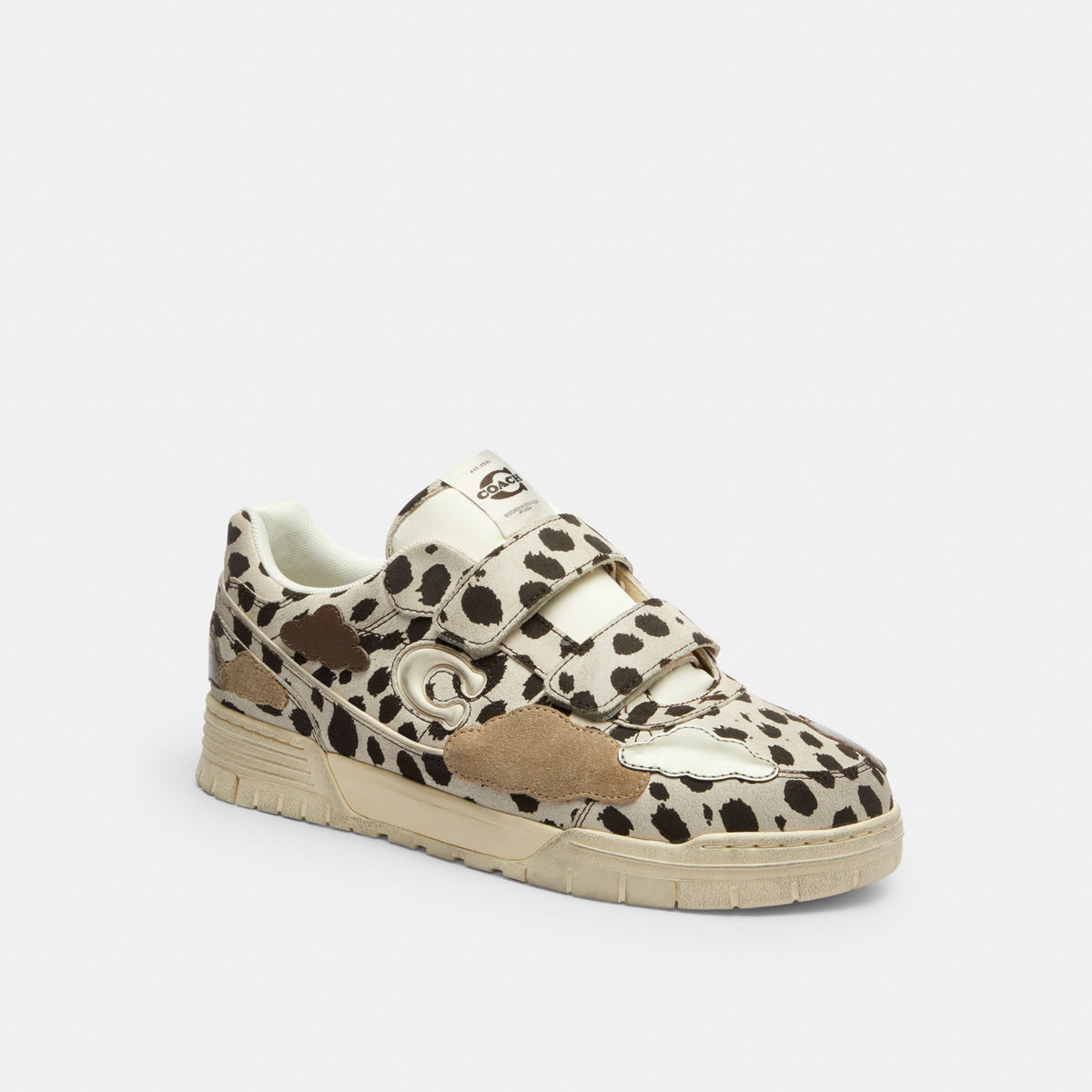 Coach Double Strap Soho Sneaker With Clouds - Dalmation Multi (Men's)